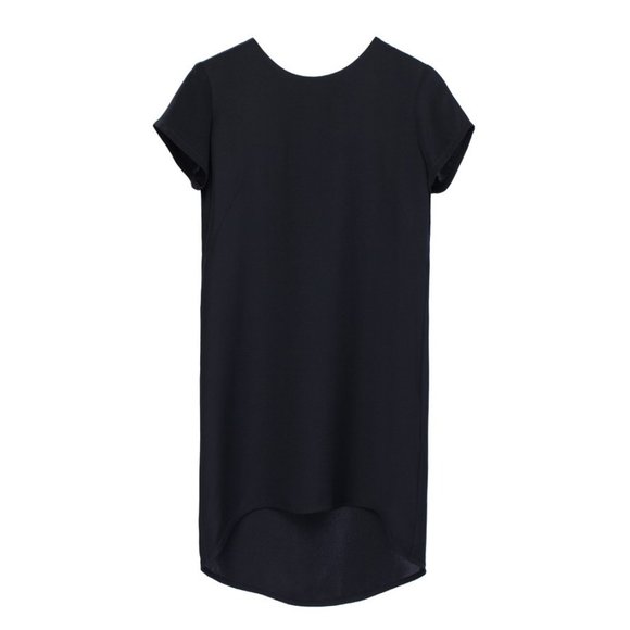 Cuyana Dresses & Skirts - NWOT Cuyana Silk Tee Dress Black Large